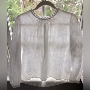 Xirena Gauze Long Sleeve White Top. Size Small. Great condition.